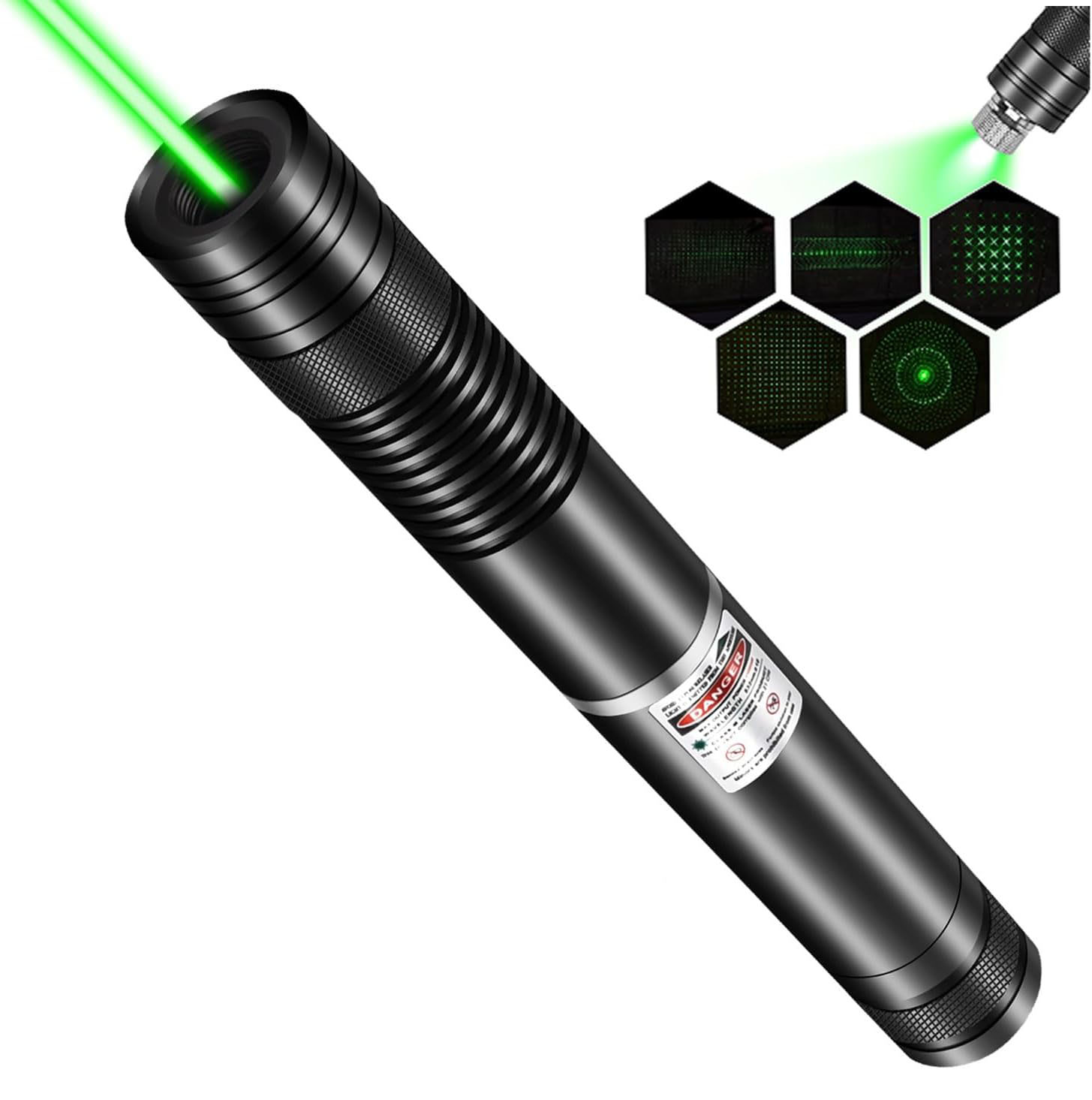 Laser Pointer Presenter - Перезаряжаемый фонарик с зеленым лучом и