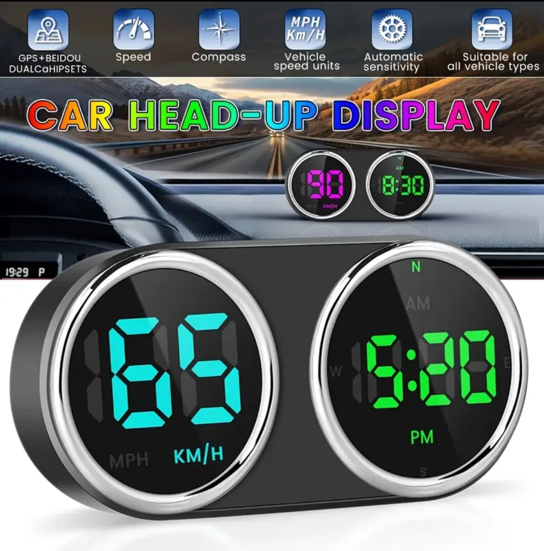 Electronics Gadgets For Car - Автомобильные электронные часы для мотоциклов, GPS