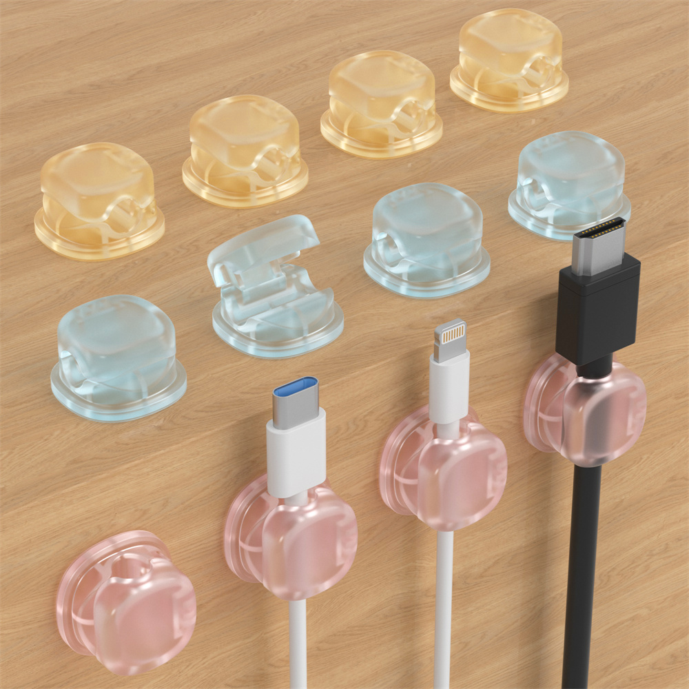 Magnetic Charging Cable - 3 прозрачных магнитных органайзера для кабелей,