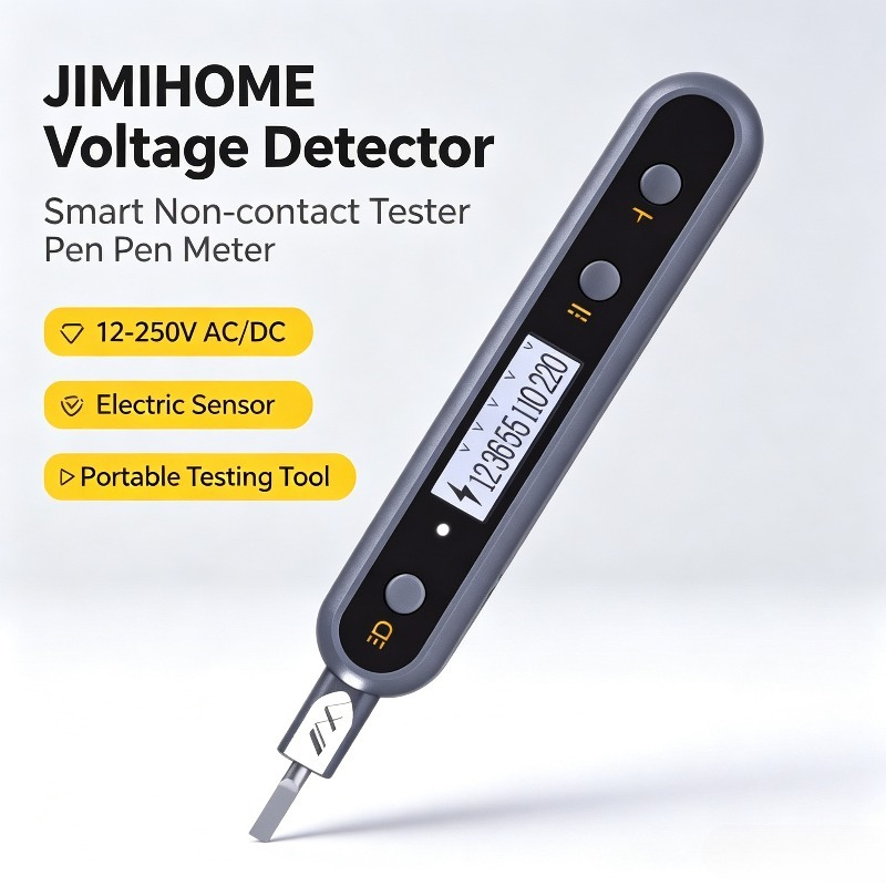 Smart Pen Digital - Детектор напряжения JIMIHOME: Умный бесконтактный тестер-ручка