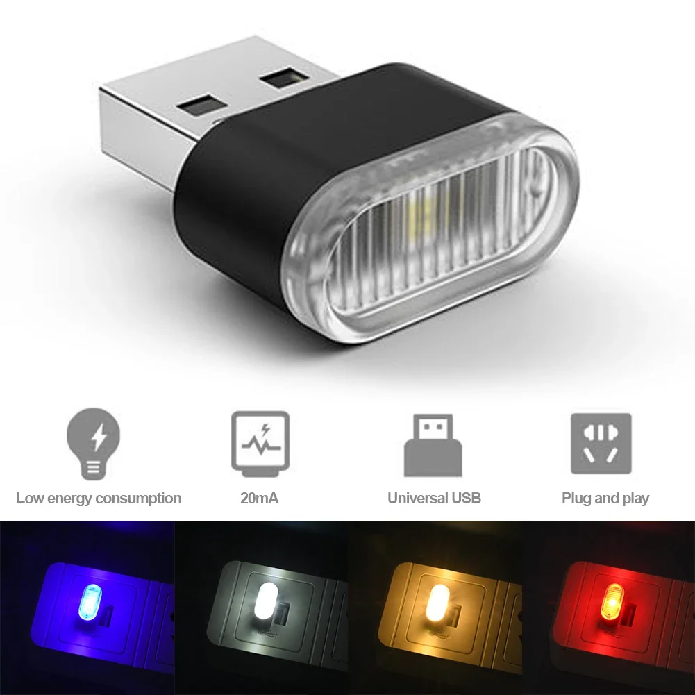 Electronics Gadgets For Car - USB-светильник для автомобиля, разноцветный, аксессуар для
