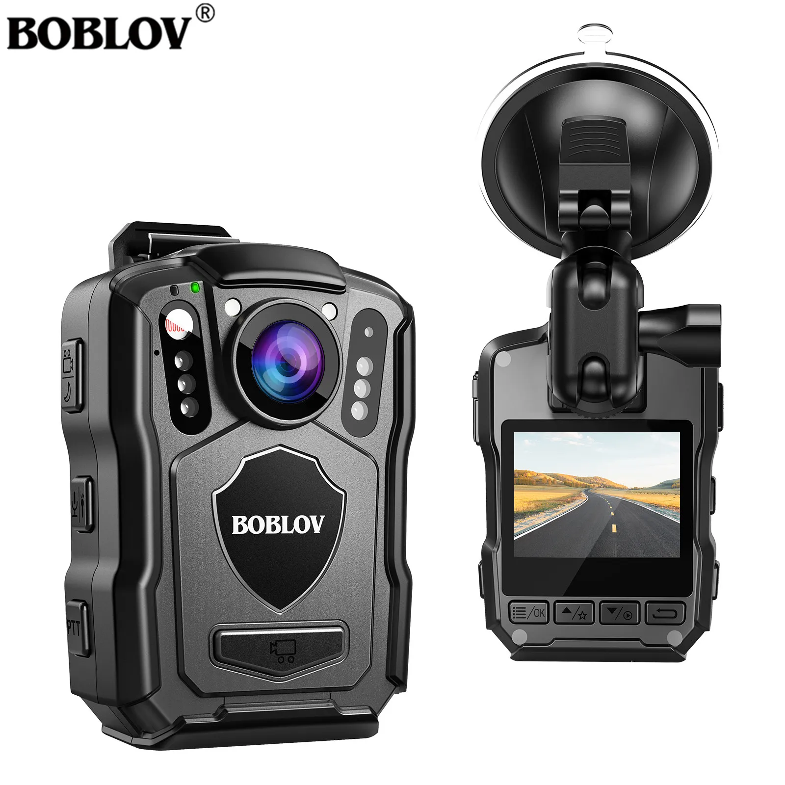 Compact Camera Mirrorless - Полицейская нательная камера BOBLOV M5 с