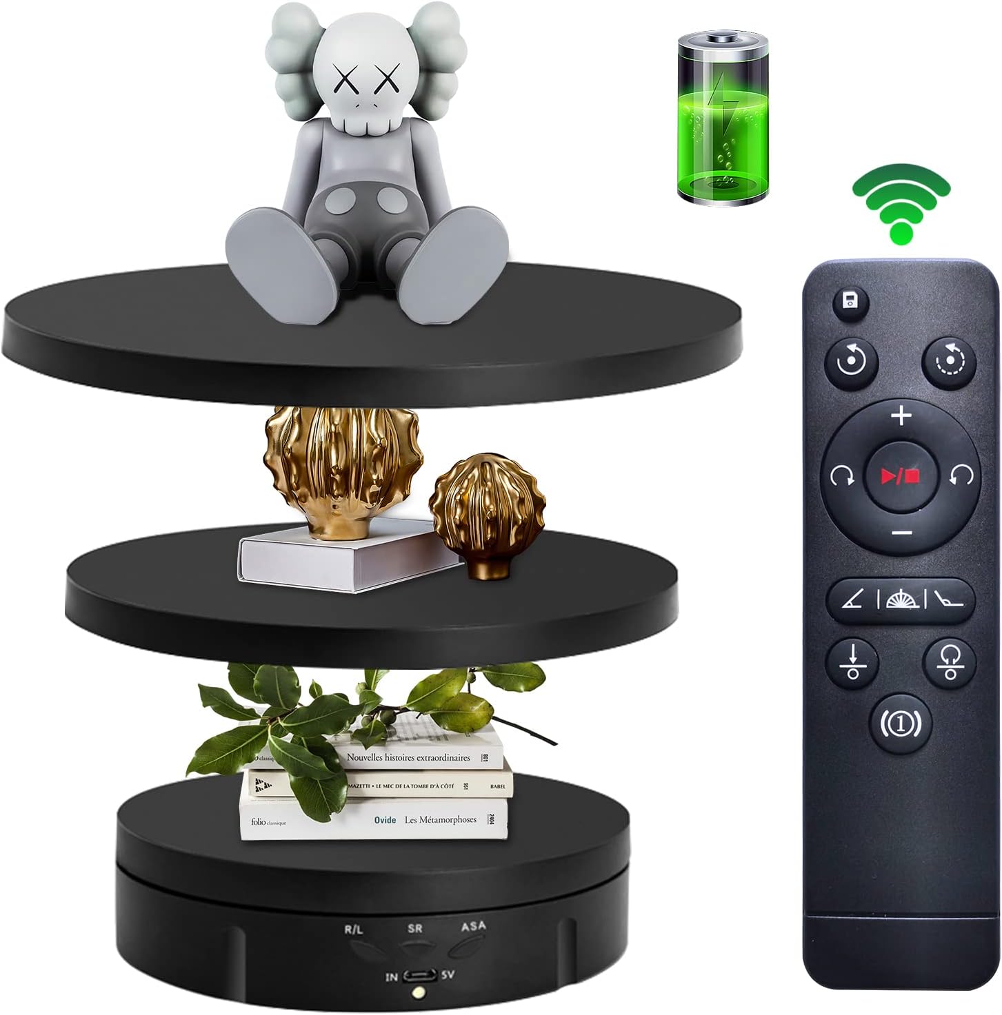 Modern Electronics Gadgets - Моторизованная вращающаяся подставка для демонстрации товаров,