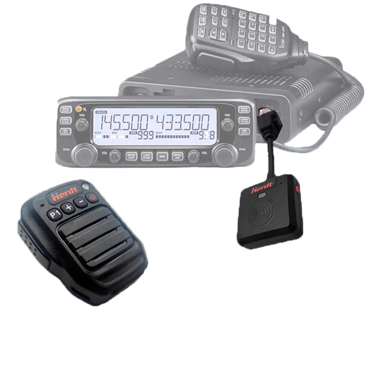 Bluetooth Speaker Waterproof - Bluetooth-микрофон IP68 Водонепроницаемый рейтинг для Yaesu