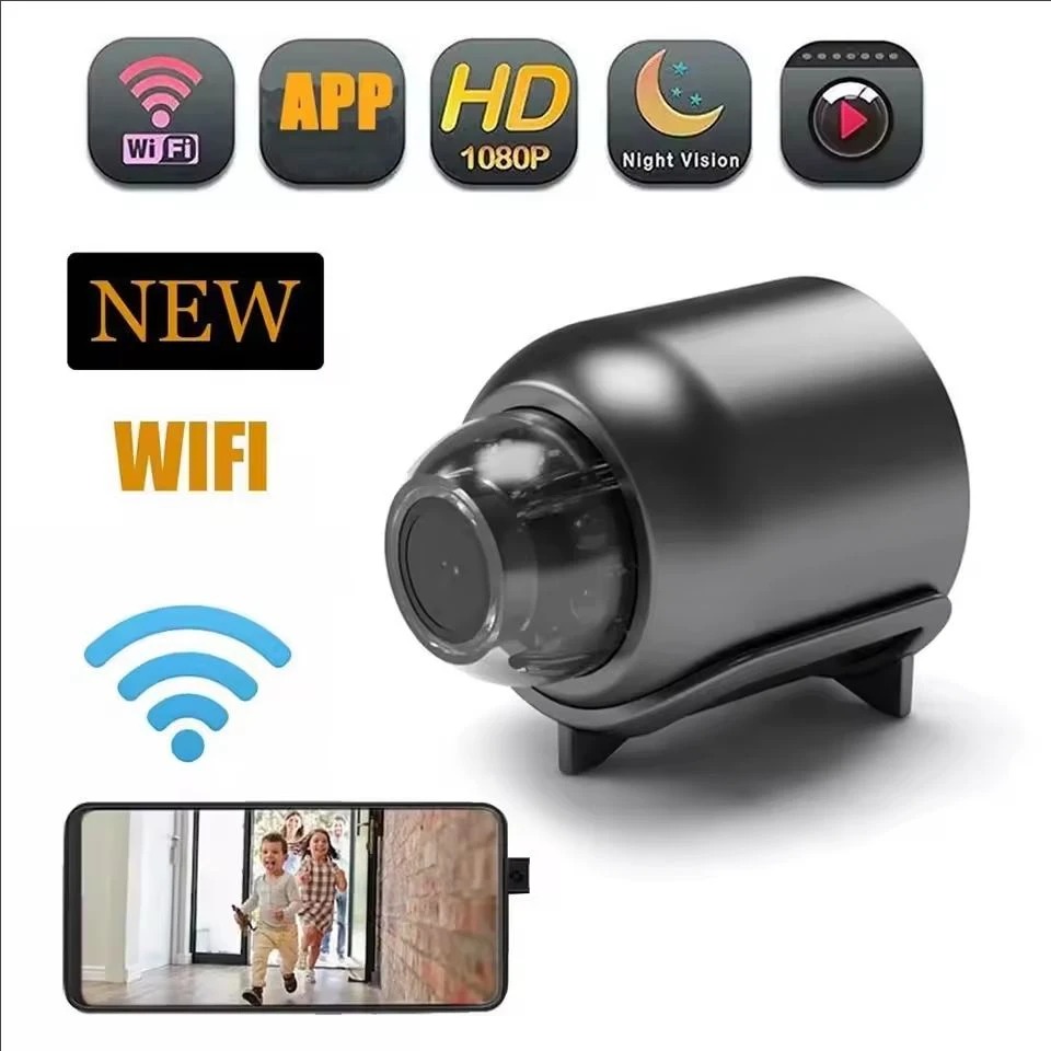 Compact Camera Mirrorless - Мини-камера 1080P HD с Wi-Fi, беспроводная