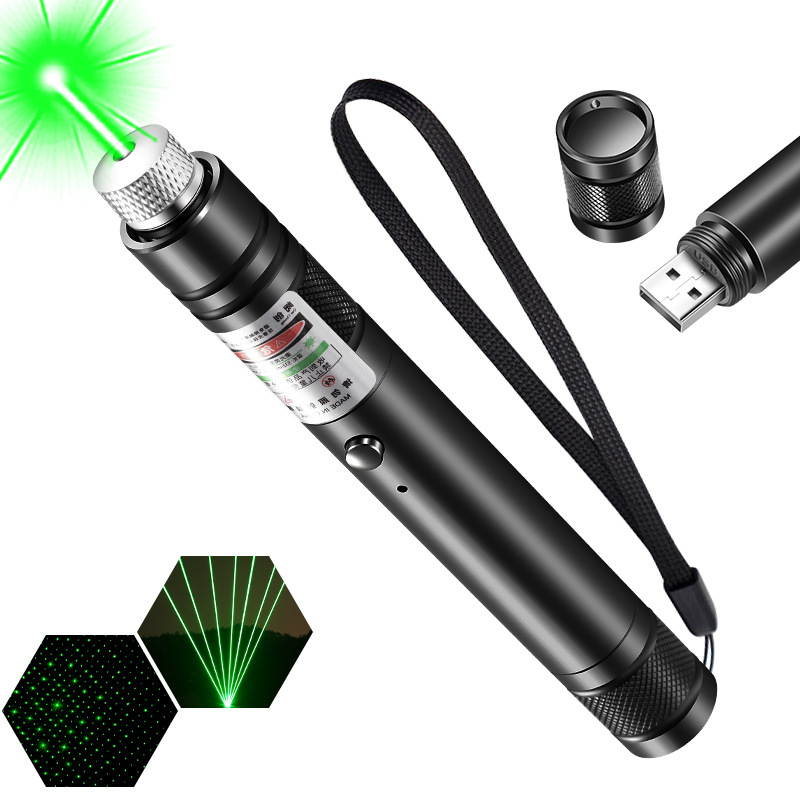 Laser Pointer Presenter - Перезаряжаемая через USB мини-лазерная указка для