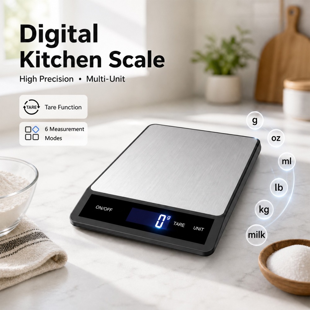 Kitchen Electronics Gadgets - Водонепроницаемые цифровые кухонные весы 10 кг