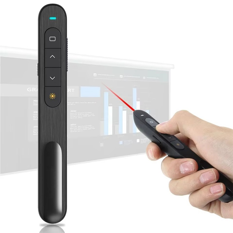 Laser Pointer Presenter - Беспроводной презентатор, ручка для переворачивания страниц,