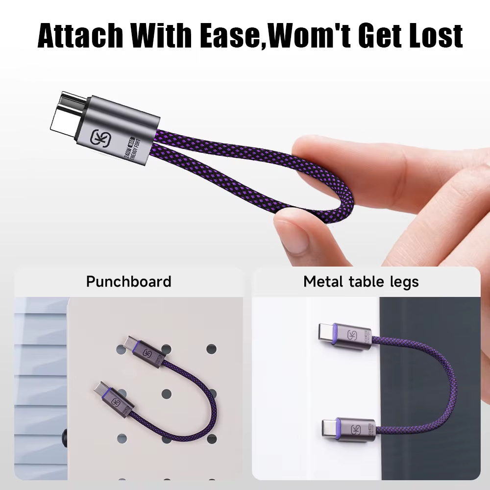 Магнитный короткий кабель 240  – обзор и цена Magnetic Charging Cable