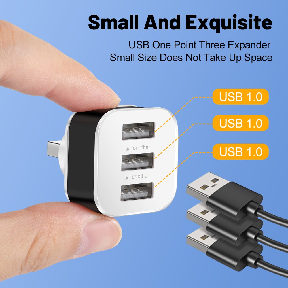 Адаптер с 3 портами USB, USB 3 – обзор и цена Electronics Gadgets For Car
