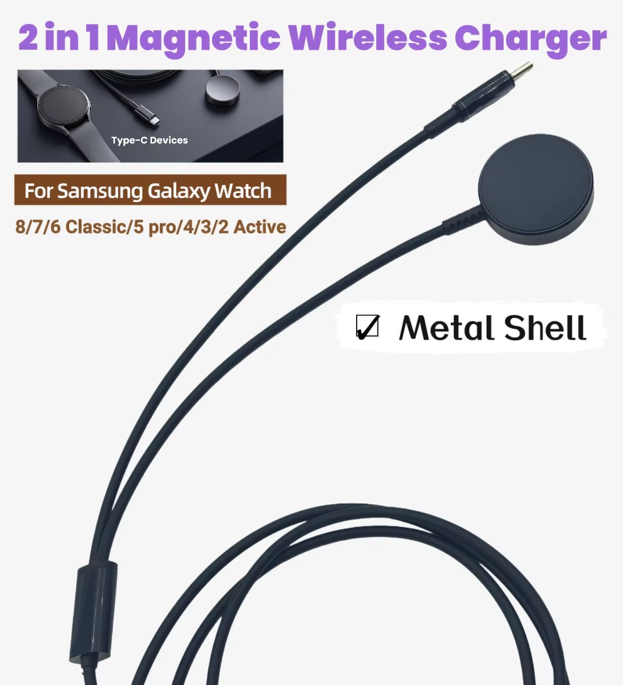 Магнитный беспроводной зарядны – обзор и цена Magnetic Charging Cable