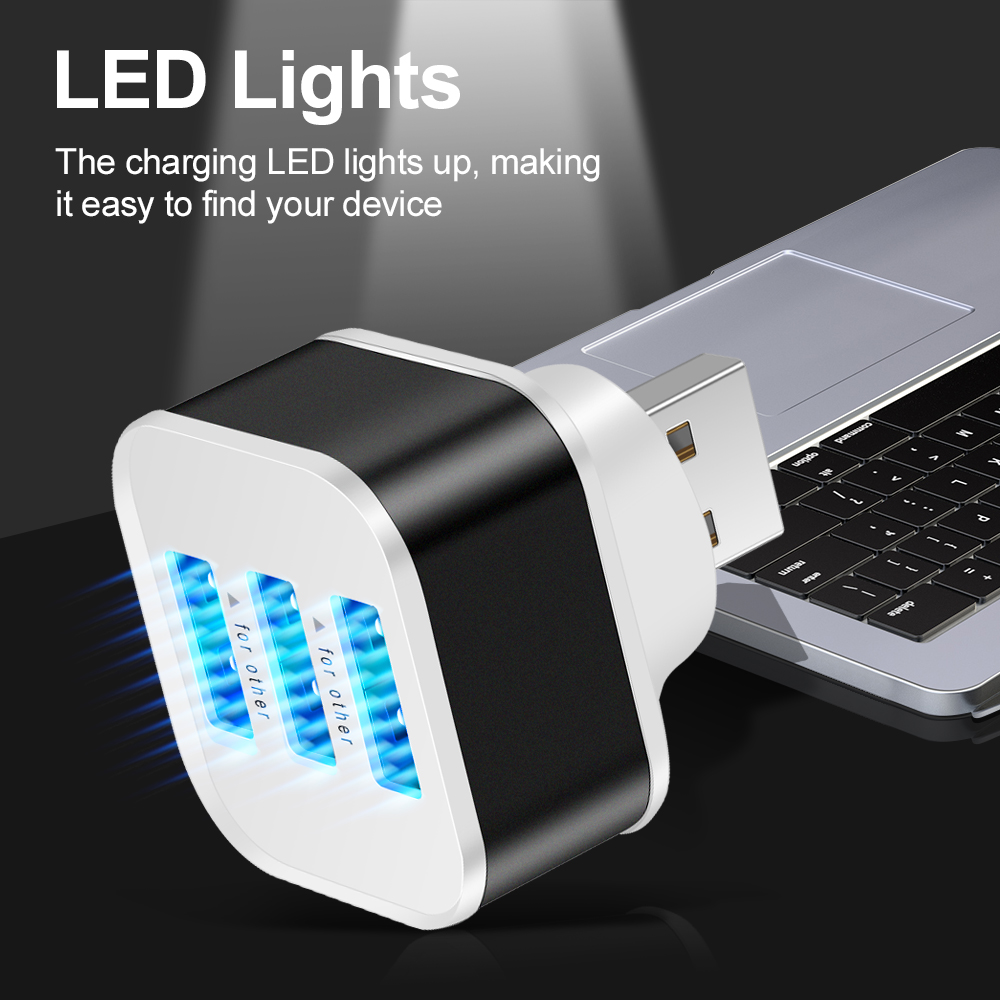 3-портовый USB-разъем, удлинит – обзор и цена Electronics Gadgets For Car