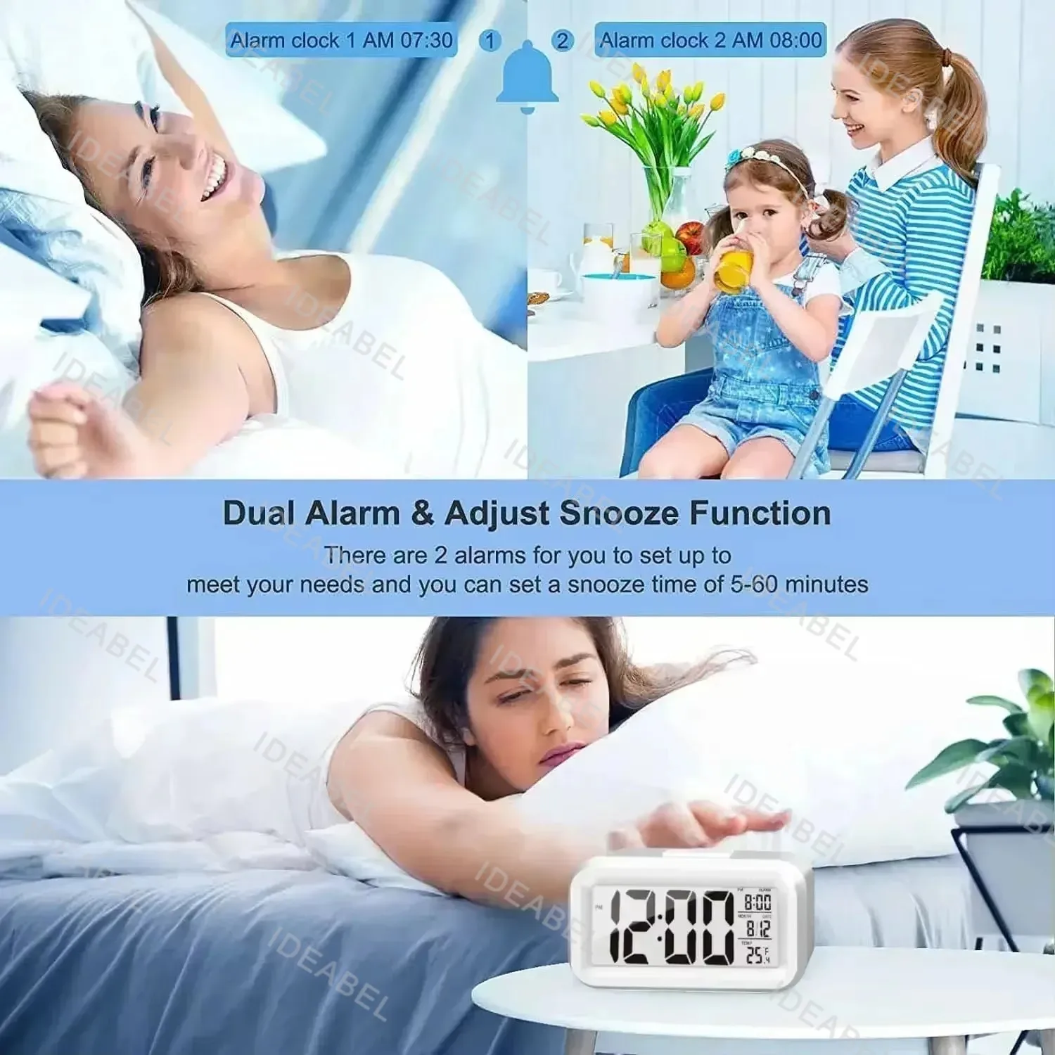 Светодиодный цифровой будильни – обзор и цена Modern Electronics Gadgets
