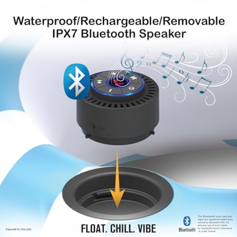Надувной шезлонг для бассейна  – обзор и цена Bluetooth Speaker Waterproof
