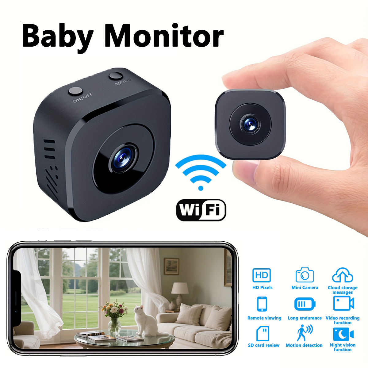 1080P HD Мини Wi-Fi камера Вну – обзор и цена Compact Camera Mirrorless