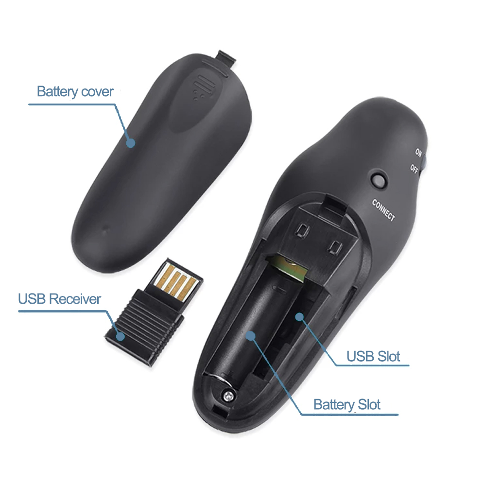 2,4 ГГц беспроводная USB-презе – обзор и цена Laser Pointer Presenter
