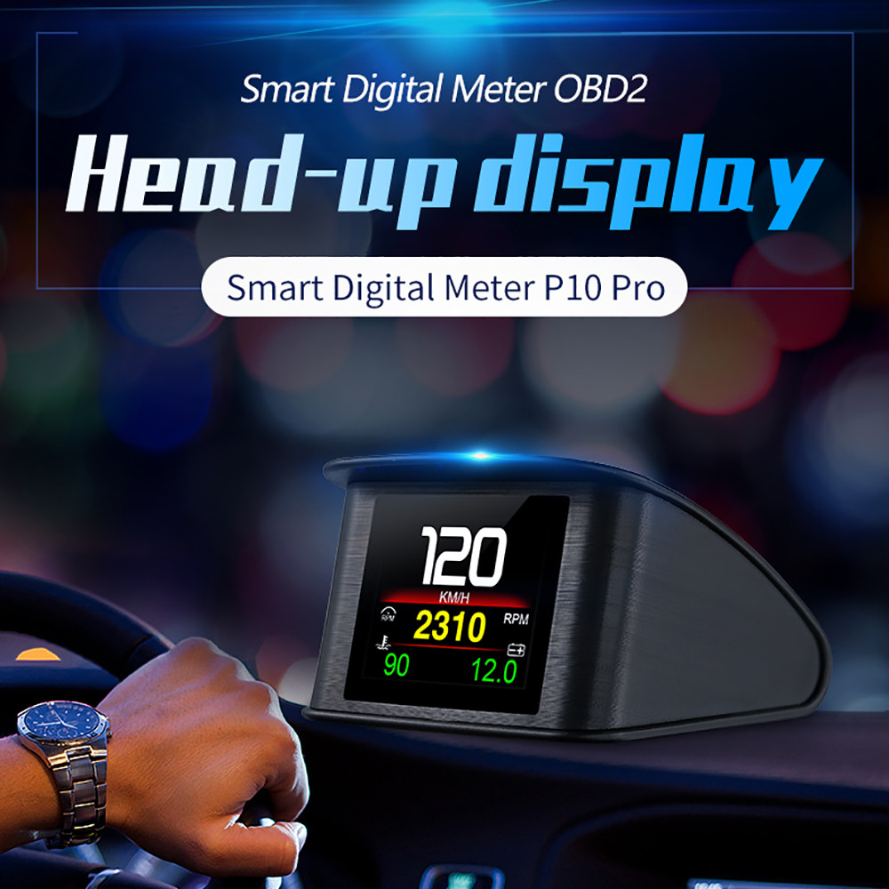 OBDII Smart Digital Meter P10  – обзор и цена Electronics Gadgets For Car