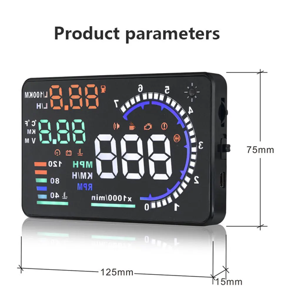 A8 OBD HUD Проекционный диспле – обзор и цена Electronics Gadgets For Car